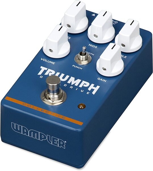open zoom image for Wampler Triumph Overdrive Pedal, New, Action Position Back
