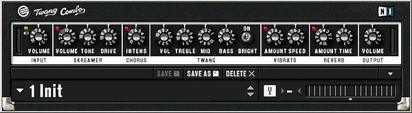 open zoom image for Native Instruments Guitar Combos Modeling Software, Twang Combo