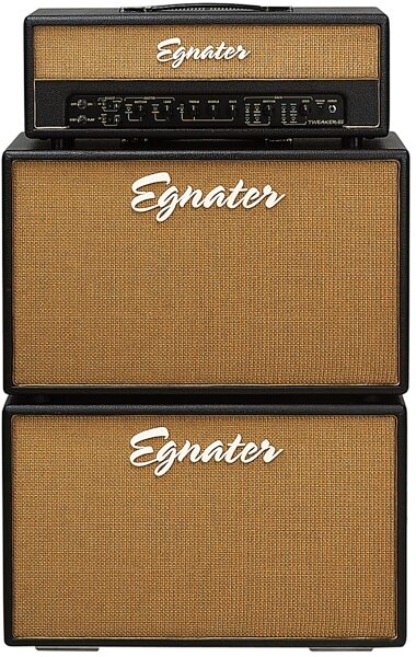 open zoom image for Egnater Tweaker-88 Guitar Amplifier Head (88 Watts), Stacked with Optional Cabinets