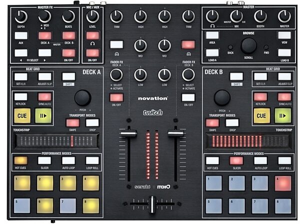open zoom image for Novation Twitch USB DJ Touchstrip Controller, Main