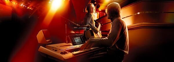 open zoom image for Yamaha Tyros4 61-Key Arranger Workstation Keyboard, Glamour View 4