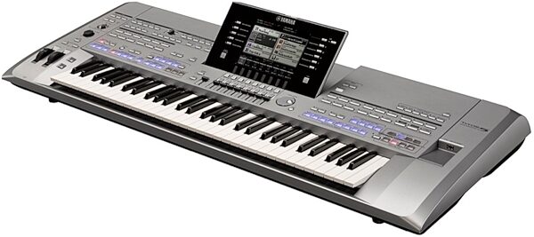 open zoom image for Yamaha Tyros5 61 Workstation Arranger Keyboard, 61-Key, Angle