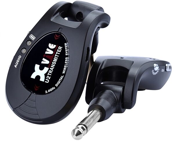open zoom image for Xvive U2 Digital Wireless Guitar System, Black, Main