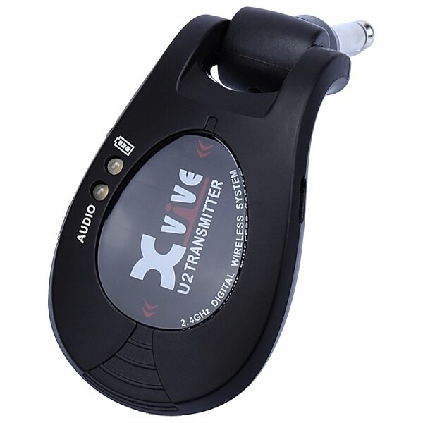 open zoom image for Xvive U2T Digital Wireless Guitar Transmitter, Black, Alt