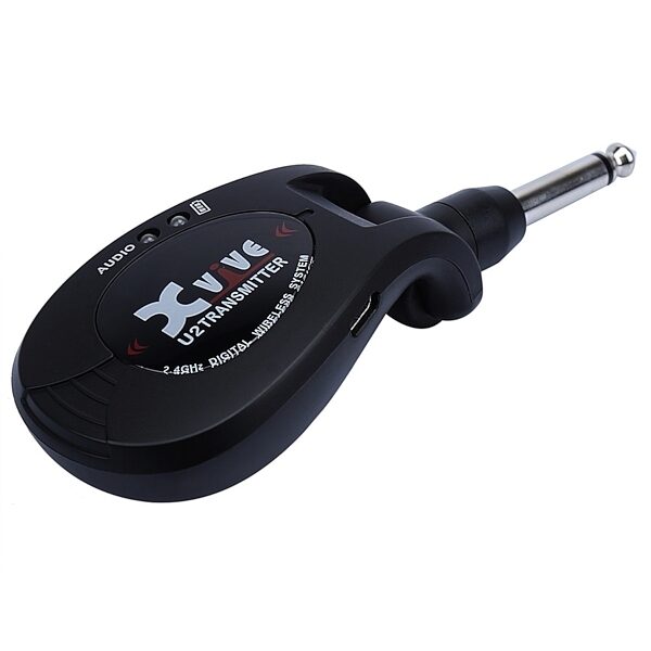 open zoom image for Xvive U2T Digital Wireless Guitar Transmitter, Black, Alt