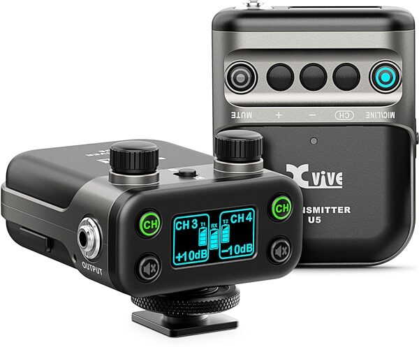 open zoom image for Xvive U5 Digital Wireless Lavalier Camera Microphone System, Main