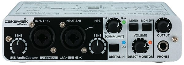 open zoom image for Cakewalk UA-25EX USB Audio Interface, Main--1--Main