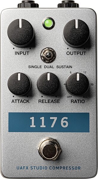 open zoom image for Universal Audio 1176 Compressor Limiter Pedal, New, Action Position Back