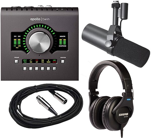open zoom image for Universal Audio Apollo Twin MKII Duo + Shure SM7B Bundle, Main