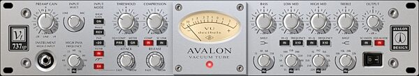open zoom image for Universal Audio UAD Avalon VT-737 Channel Strip Plug-in Software, Digital Download, Action Position Front