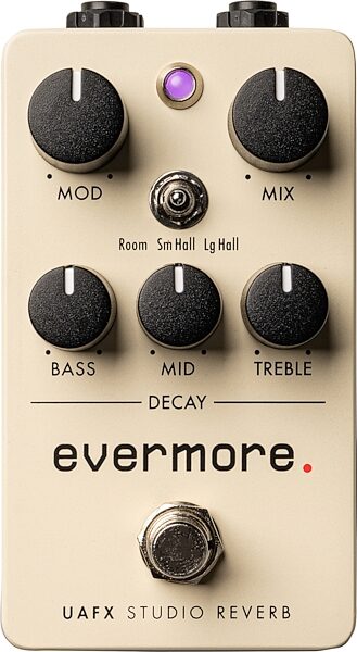 open zoom image for Universal Audio Evermore Reverb Pedal, New, Action Position Back