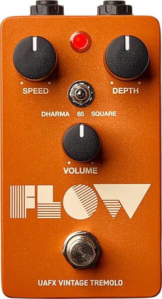 open zoom image for Universal Audio Flow Vintage Tremolo Pedal, New, Action Position Back