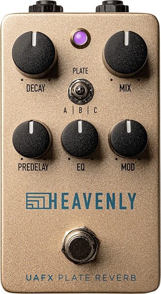 open zoom image for Universal Audio Heavenly Plate Reverb Pedal, New, Action Position Back