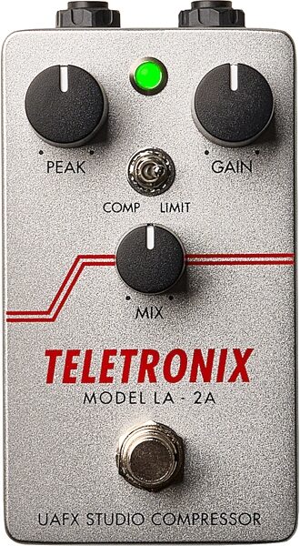 open zoom image for Universal Audio Teletronix LA-2A Studio Compressor Pedal, New, Action Position Back