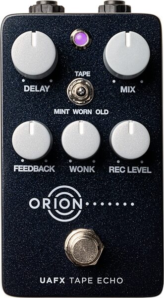 open zoom image for Universal Audio Orion Tape Echo Delay Pedal, New, Action Position Back