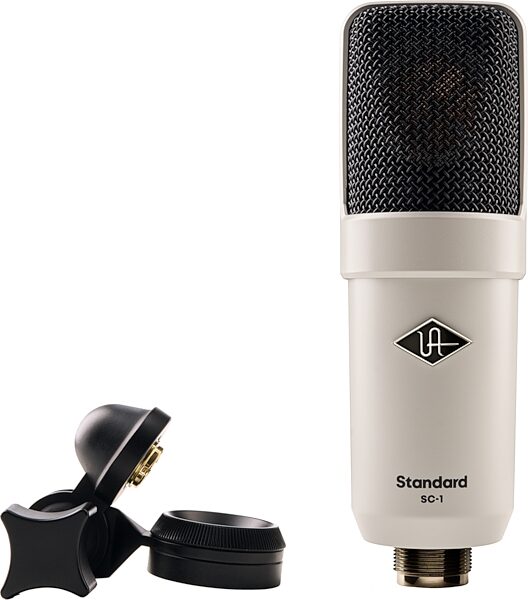 open zoom image for Universal Audio SC-1 Standard Condenser Microphone with Hemisphere Mic Modeling Plug-in, New, Action Position Back