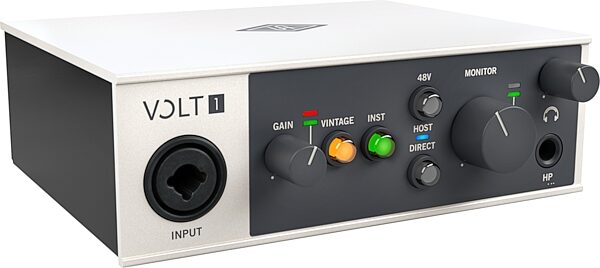 open zoom image for Universal Audio Volt 1 USB Audio Interface, New, Action Position Back