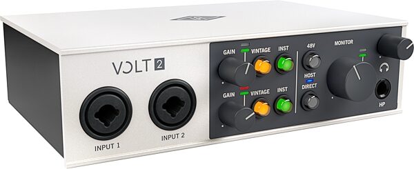 open zoom image for Universal Audio Volt 2 USB Audio Interface, New, Angle