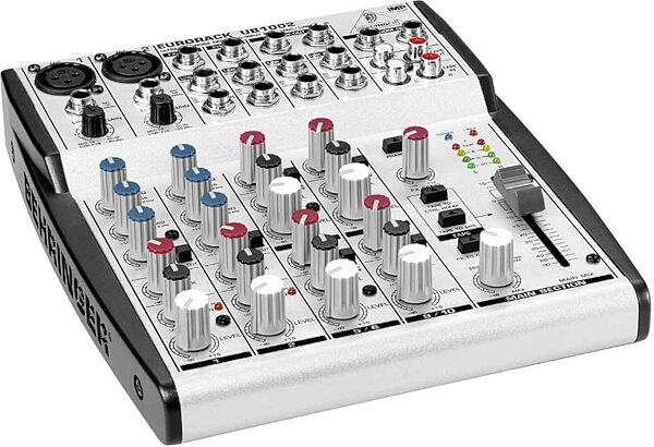 open zoom image for Behringer UB1002 Eurorack 10 Input Mixer, Left Angle