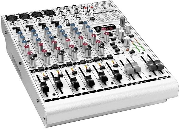 open zoom image for Behringer UB1204FX Pro Eurorack 12 Input Mixer with FX, Left Angle