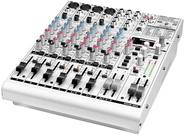 open zoom image for Behringer UB1204FX Pro Eurorack 12 Input Mixer with FX, Right Angle