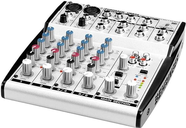 open zoom image for Behringer UB802 Eurorack 8 Input Mixer, Right Angle