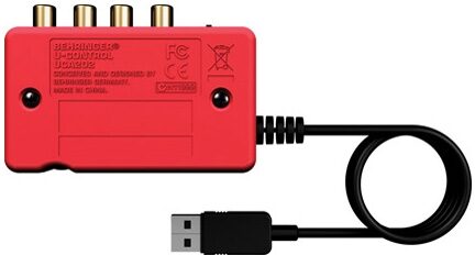 open zoom image for Behringer U-Control UCA222 USB Audio Interface, Back