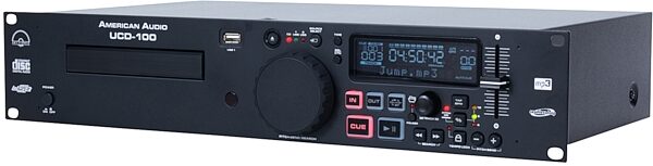 open zoom image for American Audio UCD100 Rackmount CD and MP3 Player, Main