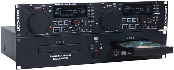 open zoom image for American Audio UCD200 Dual CD and MP3 Player, Main