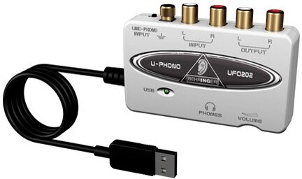 open zoom image for Behringer U-Phono UFO202 USB Audio Interface, Main