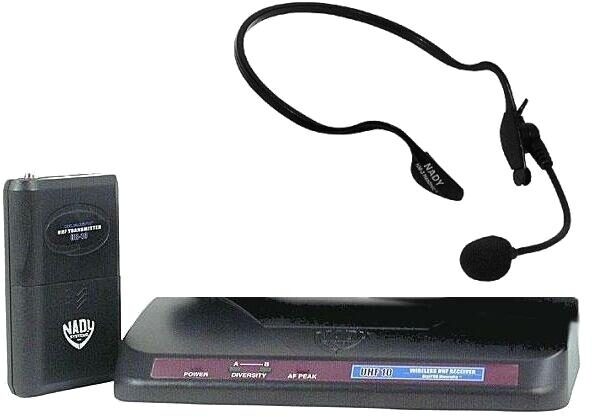 open zoom image for Nady UHF10 Headset Uni-Directional Wireless System, Main
