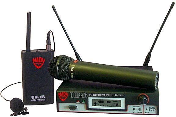 open zoom image for Nady UHF16 Lapel 16-Channel Wireless System (Unidirectional), Main