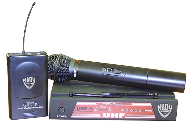 open zoom image for Nady UHF4 Handheld Wireless System, Main
