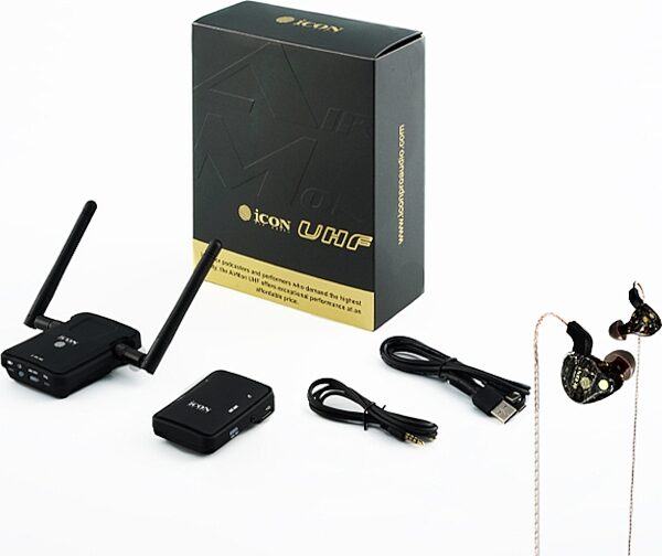 open zoom image for iCON AirMon UHF Wireless Monitor System, New, Action Position Back