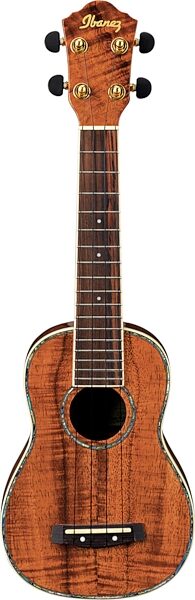 open zoom image for Ibanez UKS50 Soprano Ukulele (with Gig Bag), Main