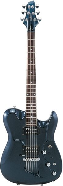 open zoom image for Switch Ultima IV MIDI Electric Guitar (with Gig Bag), Blue Firemist