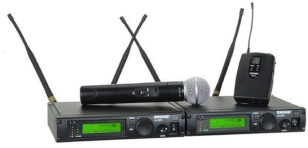 open zoom image for Shure ULXP124/58 Dual Channel Mixed Wireless System, Main