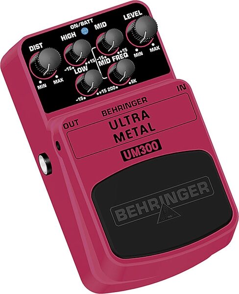 open zoom image for Behringer UM300 Ultra Metal Distortion, Main