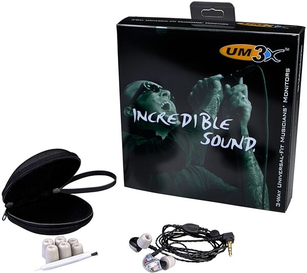 open zoom image for Westone UM3X Triple Driver Personal Monitor Earphones, Package