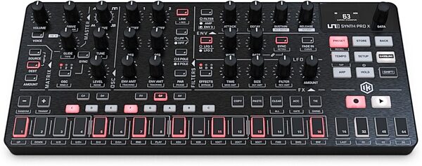 open zoom image for IK Multimedia UNO Synth PRO X Desktop Analog Synth, New, Action Position Back