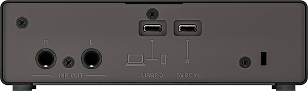 open zoom image for Yamaha UR22 MK3 USB Audio Interface, Black, Action Position Back