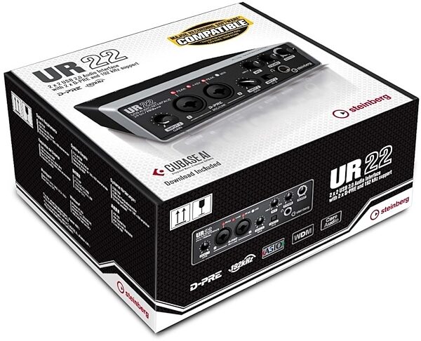 open zoom image for Steinberg UR22 USB Audio Interface, Package