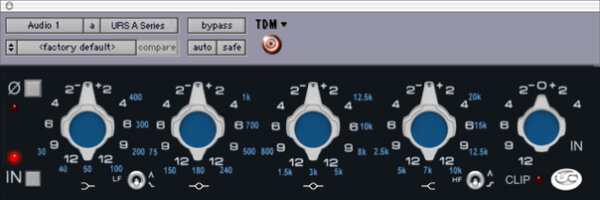 open zoom image for URS Classic Console Equalizers Native Bundle (Macintosh and Windows), A series