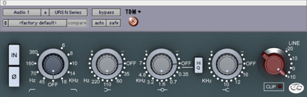 open zoom image for URS Classic Console Equalizers Native Bundle (Macintosh and Windows), main