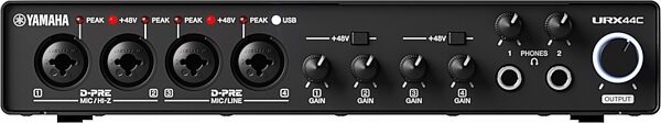open zoom image for Yamaha URX44C USB Audio Interface, New, Action Position Back