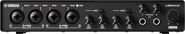 open zoom image for Yamaha URX44C USB Audio Interface, New, Action Position Back