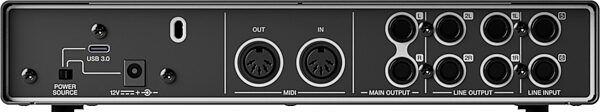 open zoom image for Yamaha URX44C USB Audio Interface, New, Action Position Back
