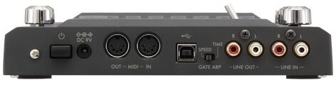open zoom image for Korg Kaossilator Pro Plus Dynamic Phrase Synthesizer, Rear