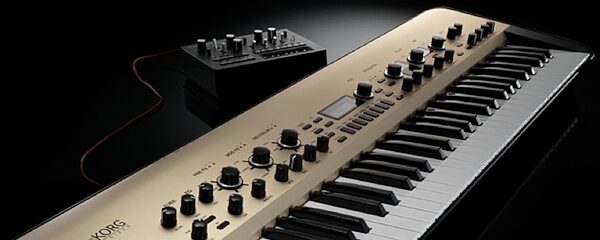 open zoom image for Korg KingKorg Analog Modeling Synthesizer Keyboard, 61-Key, Glamour View