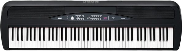open zoom image for Korg SP-280 Digital Piano with Stand, 88-Key, Black, Main